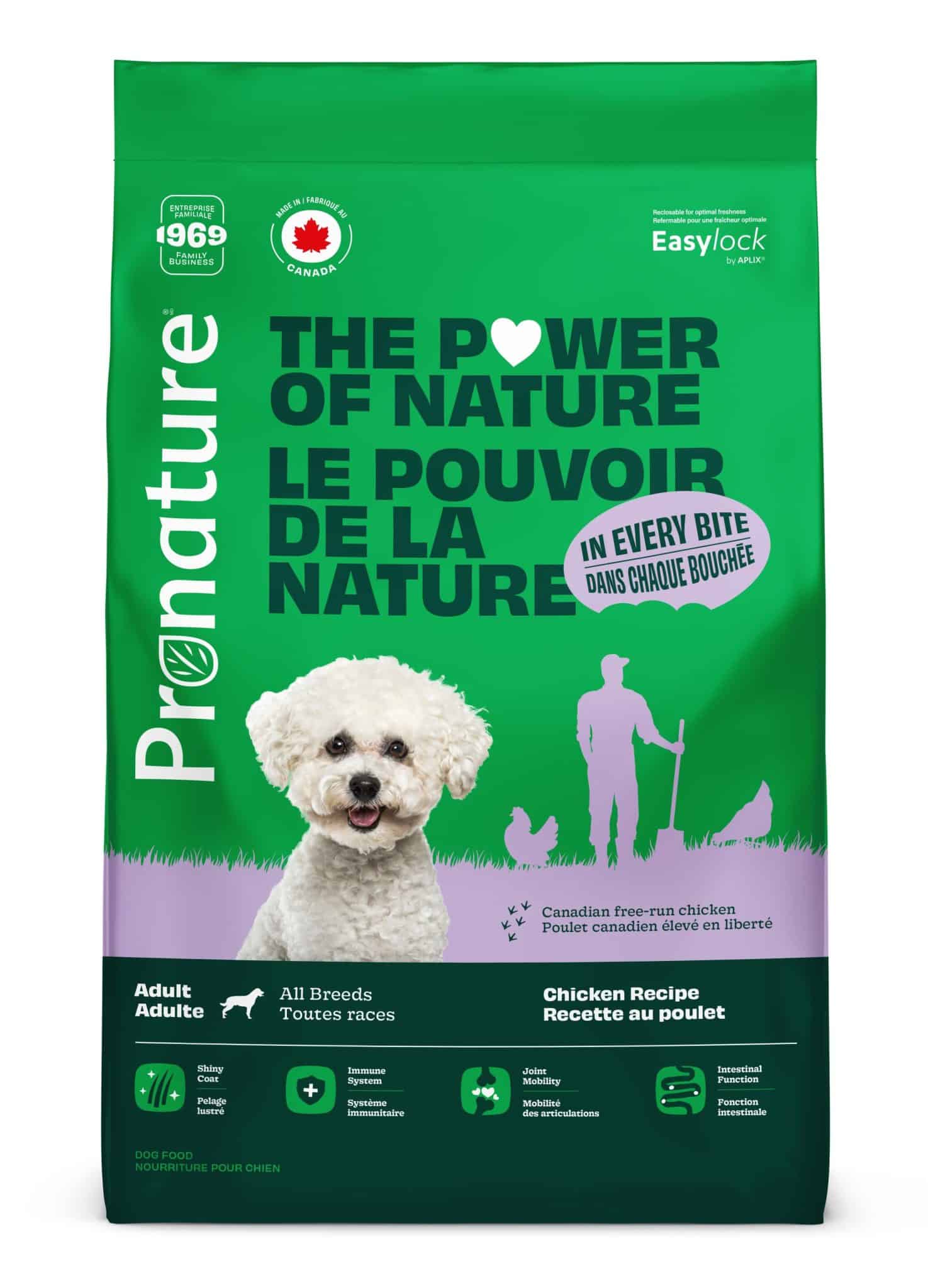 Pronature All Breeds Dog Food – Chicken Recipe