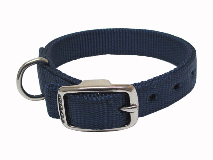 Hunter <br> Collier en nylon double 1'' x 18''