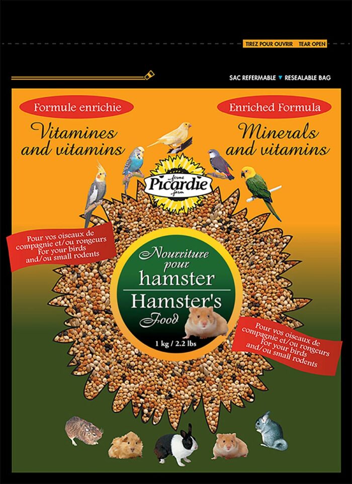 PICARDIE hamster avec vitamines 1kg